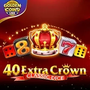 40 Extra Crown Classic Dice Golden Coins Link